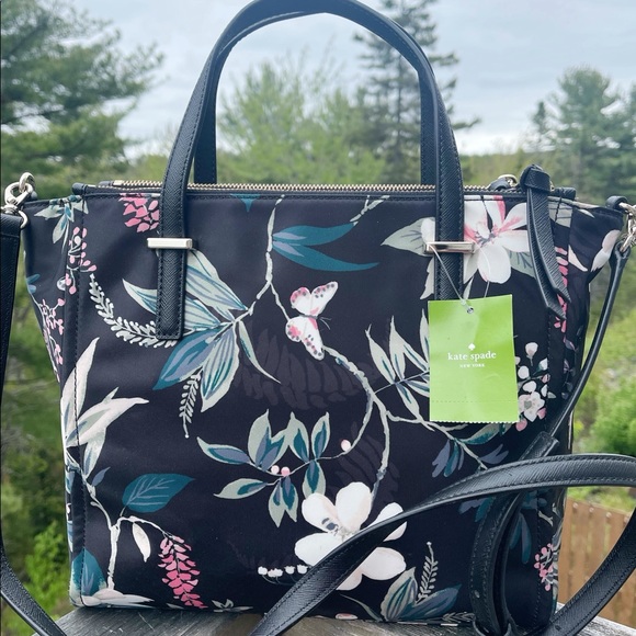 Kate Spade Alyse Wilson Road Botanical Satchel - Picture 6 of 7